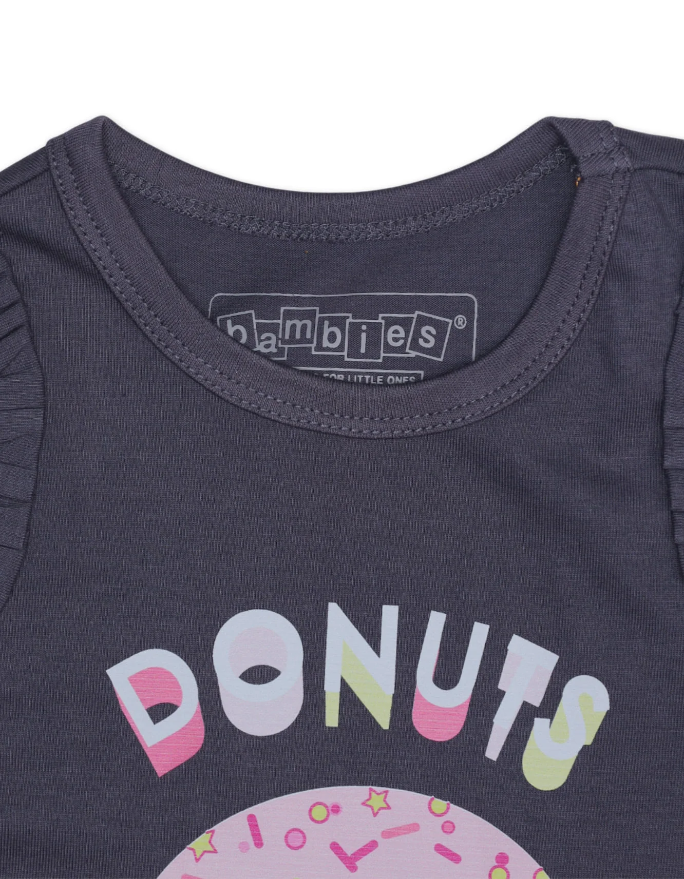 Zubaida's Adorable Tank Top "Donuts Forever" - Image 3
