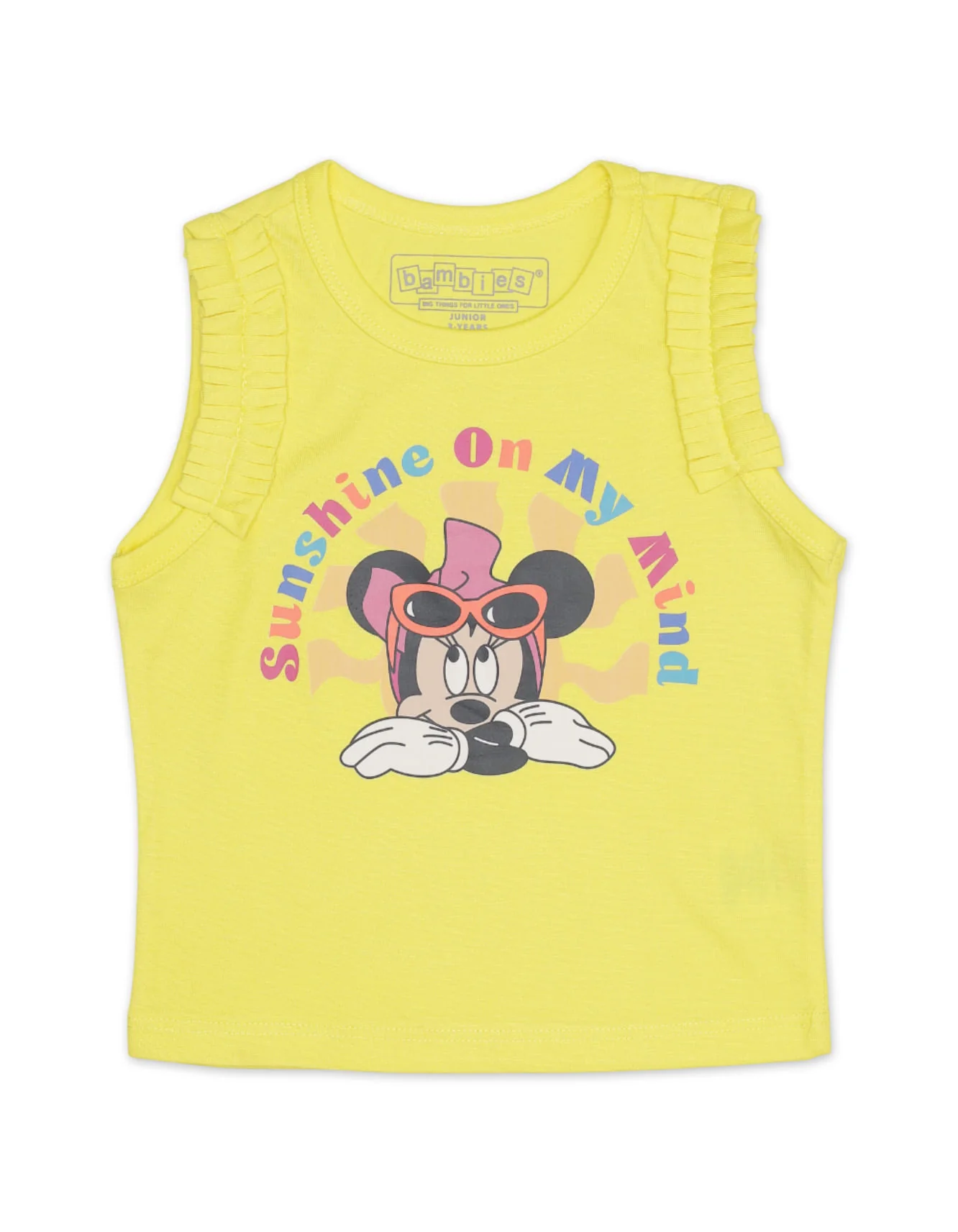 Zubaida's Adorable Tank Top "Minnie Mouse"