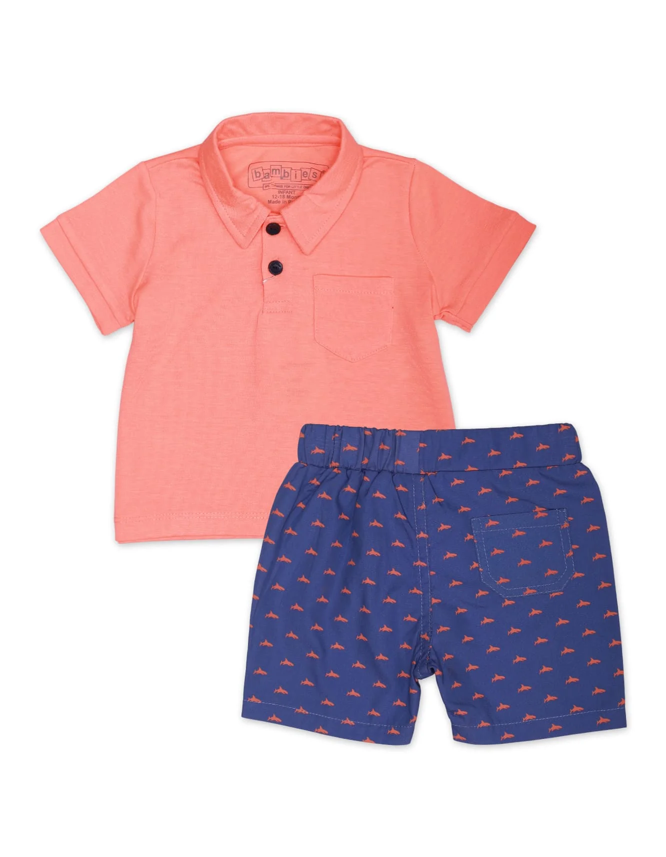 Zubaida's Shark 2 Pcs Suit Set