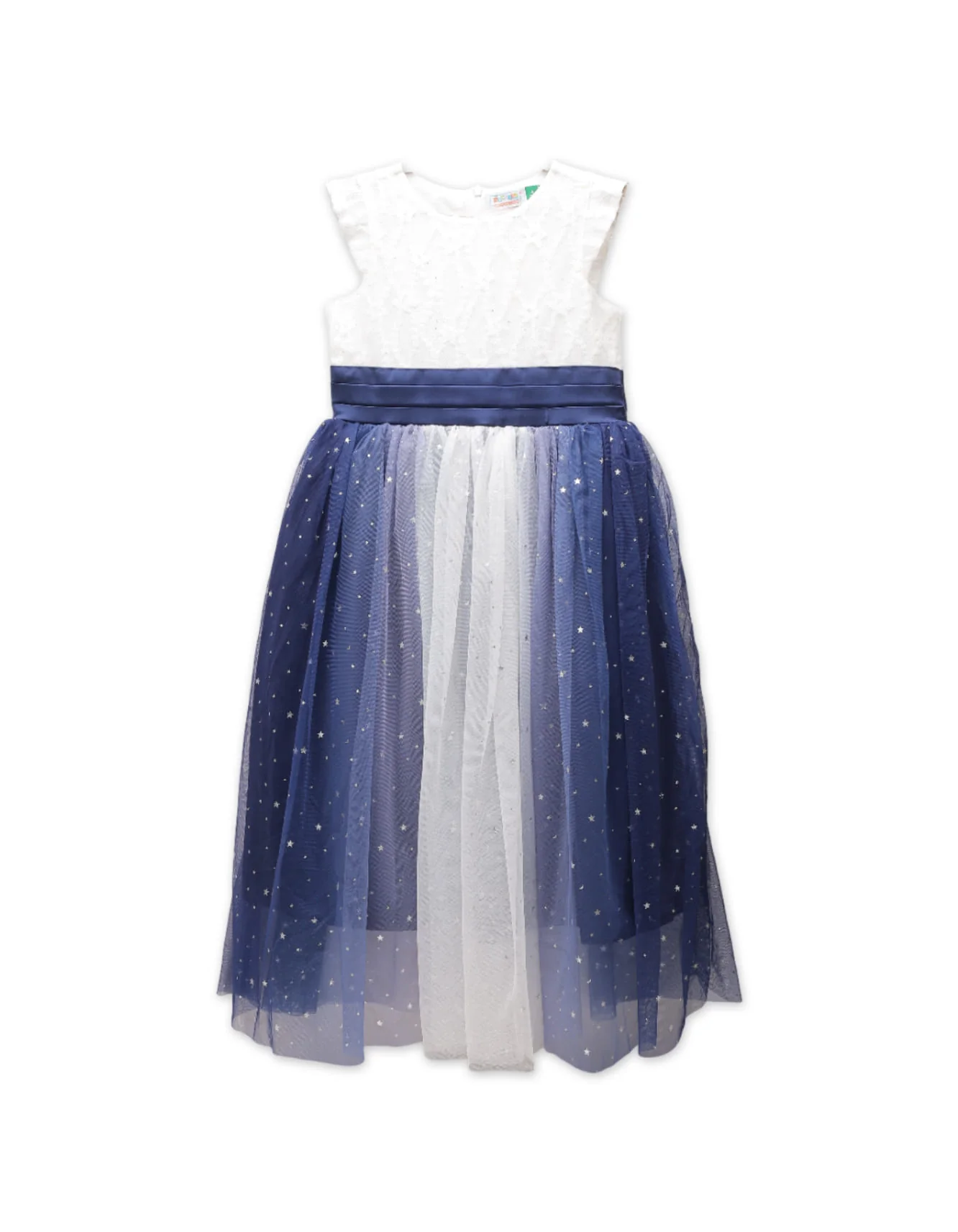Zubaida's Shimmery Sleeveless Party Dress