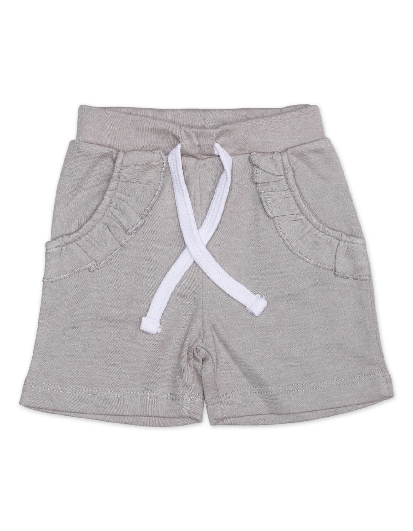 Zubaida's Soft & Comfortable Ruffled Pockets Shorts