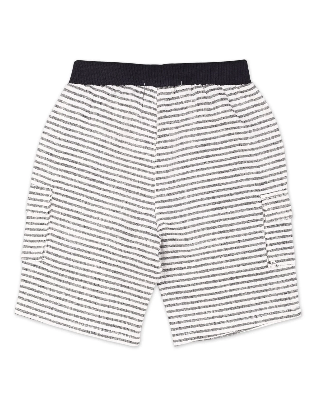 Zubaida's Classic Breathable & Relaxed Fit Cargo Shorts - Image 2