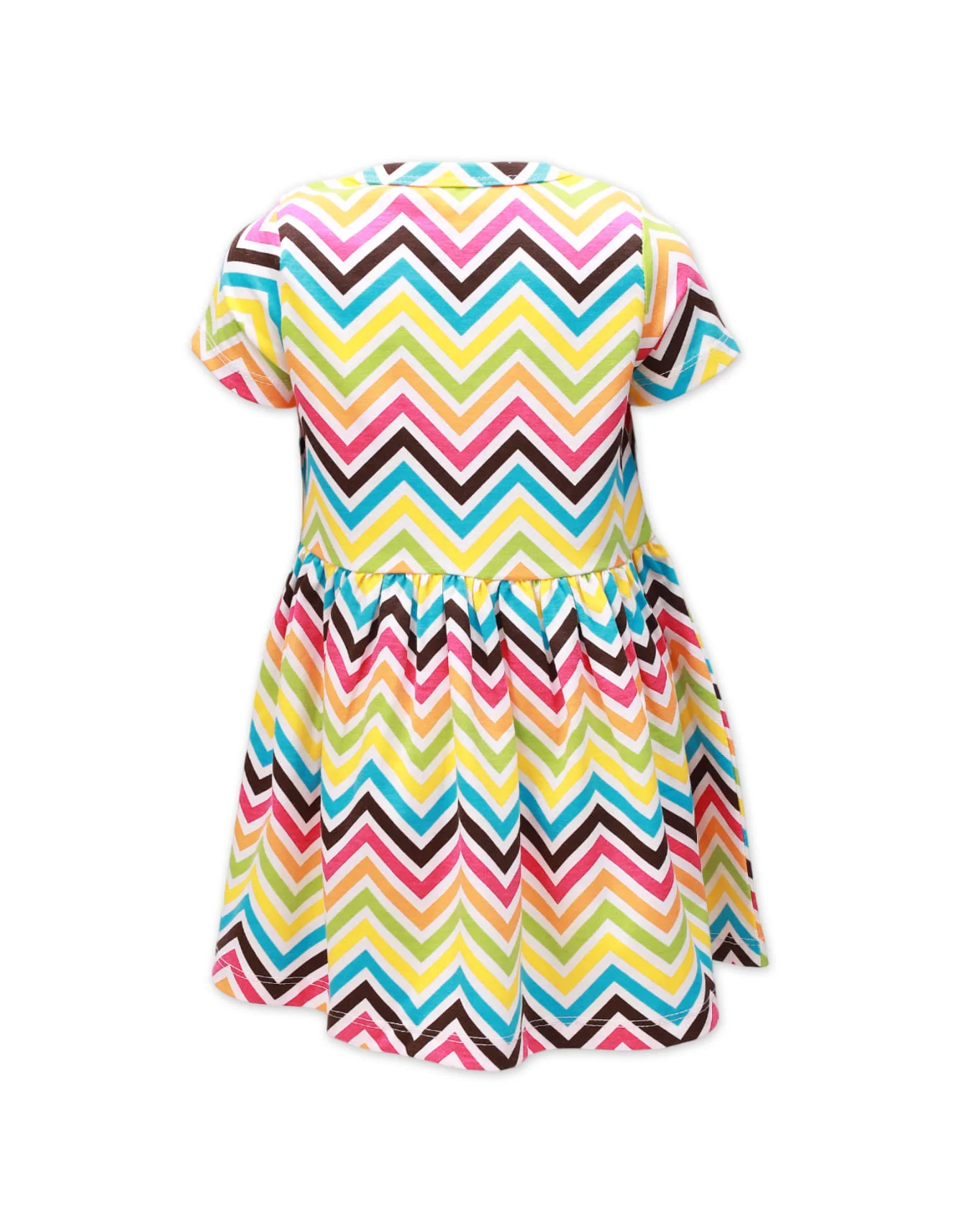 Zubaida's Shortsleeves Vibrant Dress - Image 2