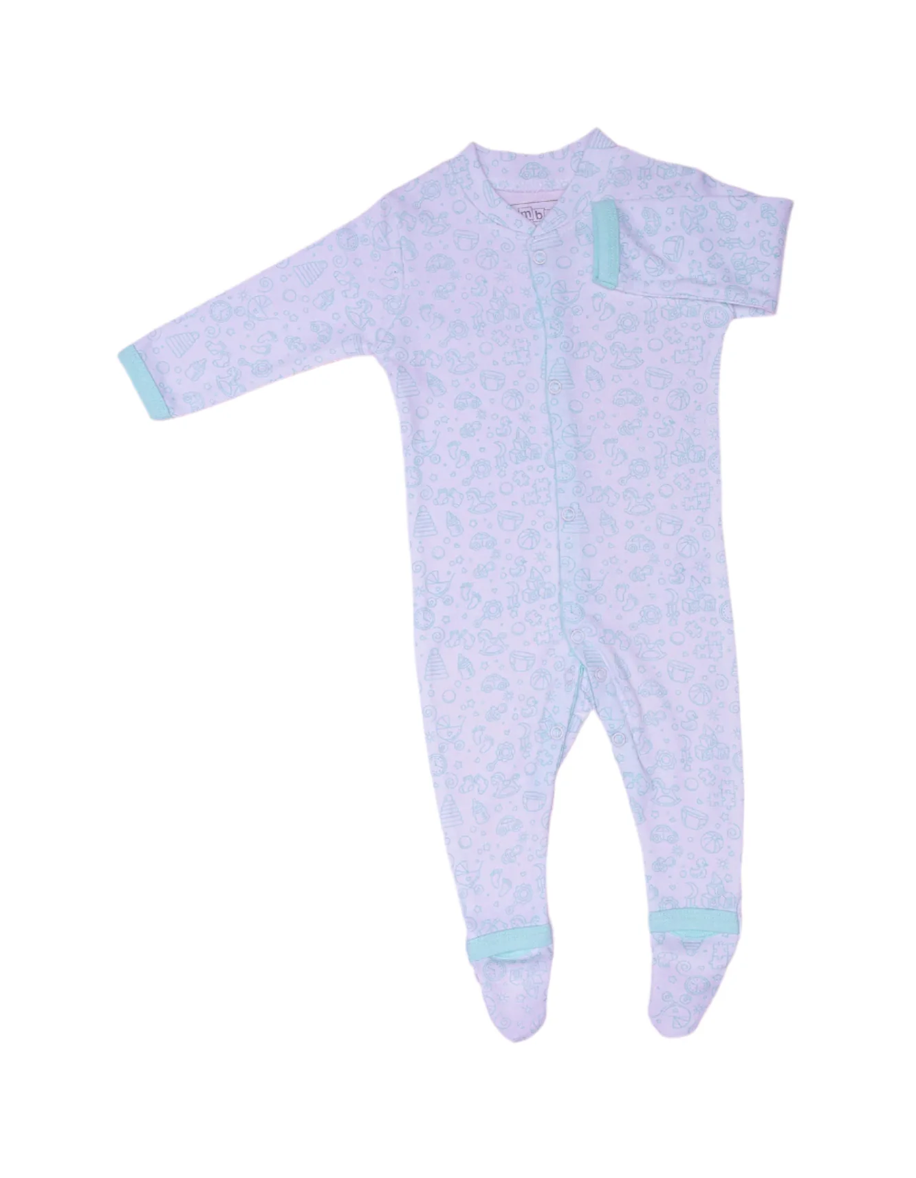 Sleep Suit PK-3 at Zubaidas - Image 4