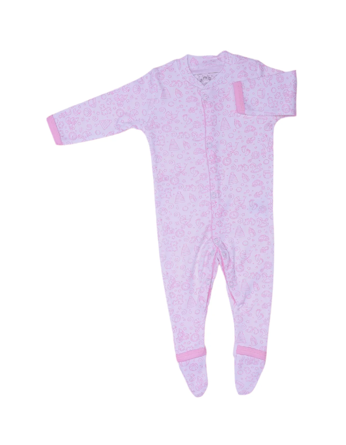 Zubaida's Sleep Suit Set - Image 2