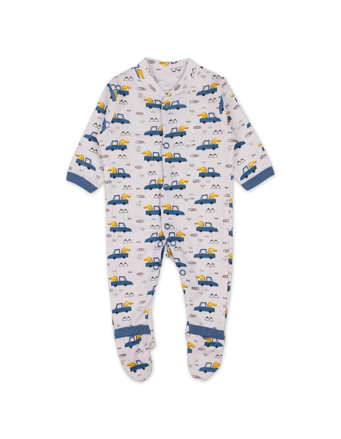 Zubaida's Sleep Suit Set Dino Adventure - Image 4