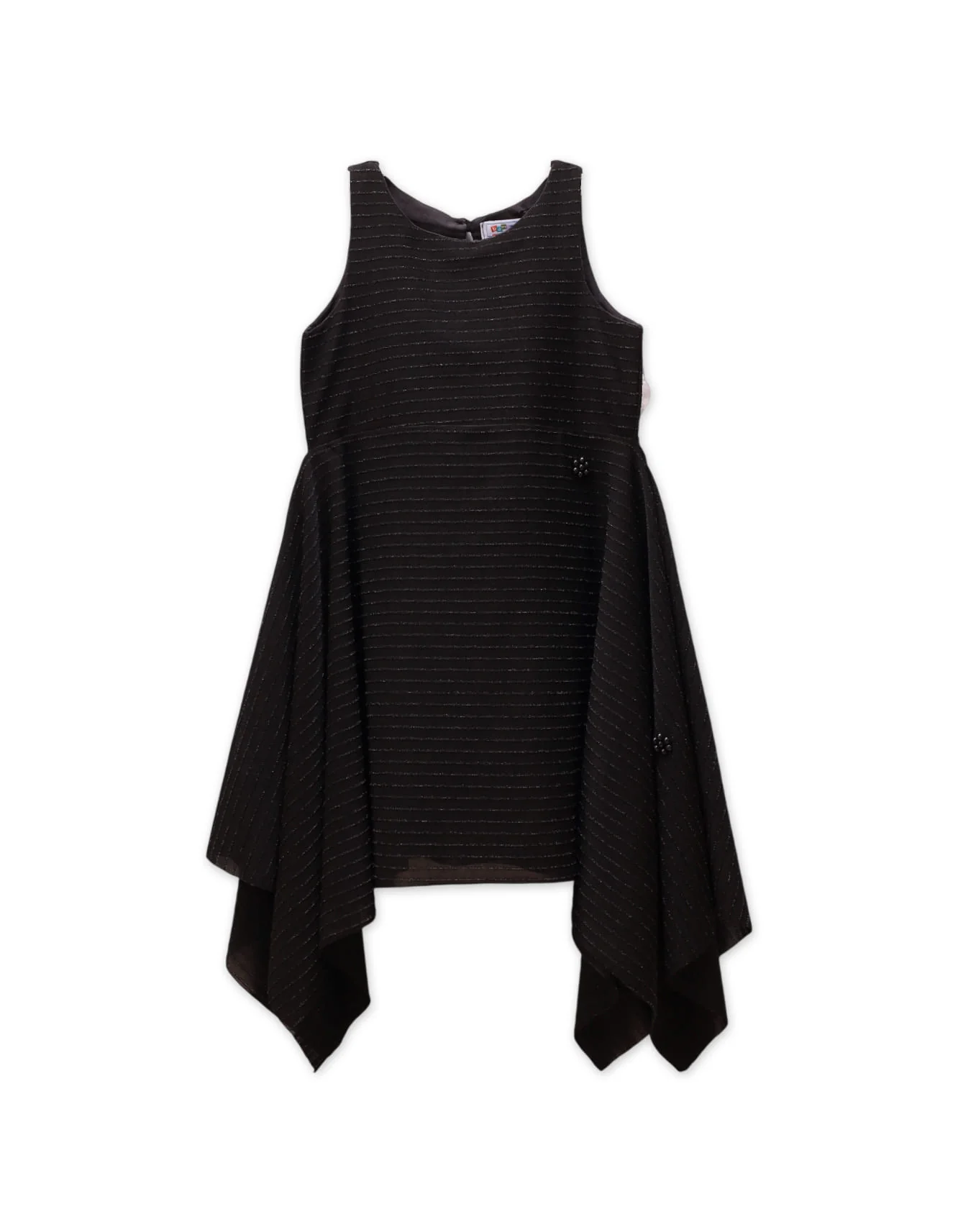 Zubaida's Sleeveless Asymmetrical Dress