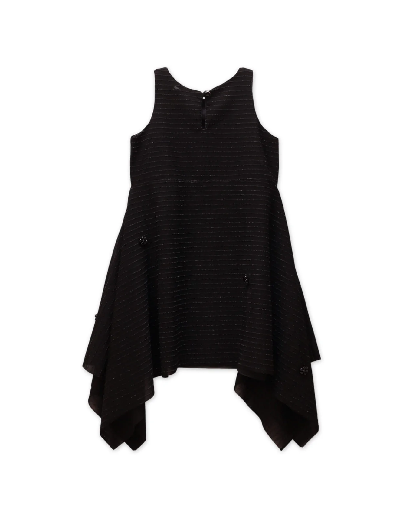 Zubaida's Sleeveless Asymmetrical Dress - Image 2