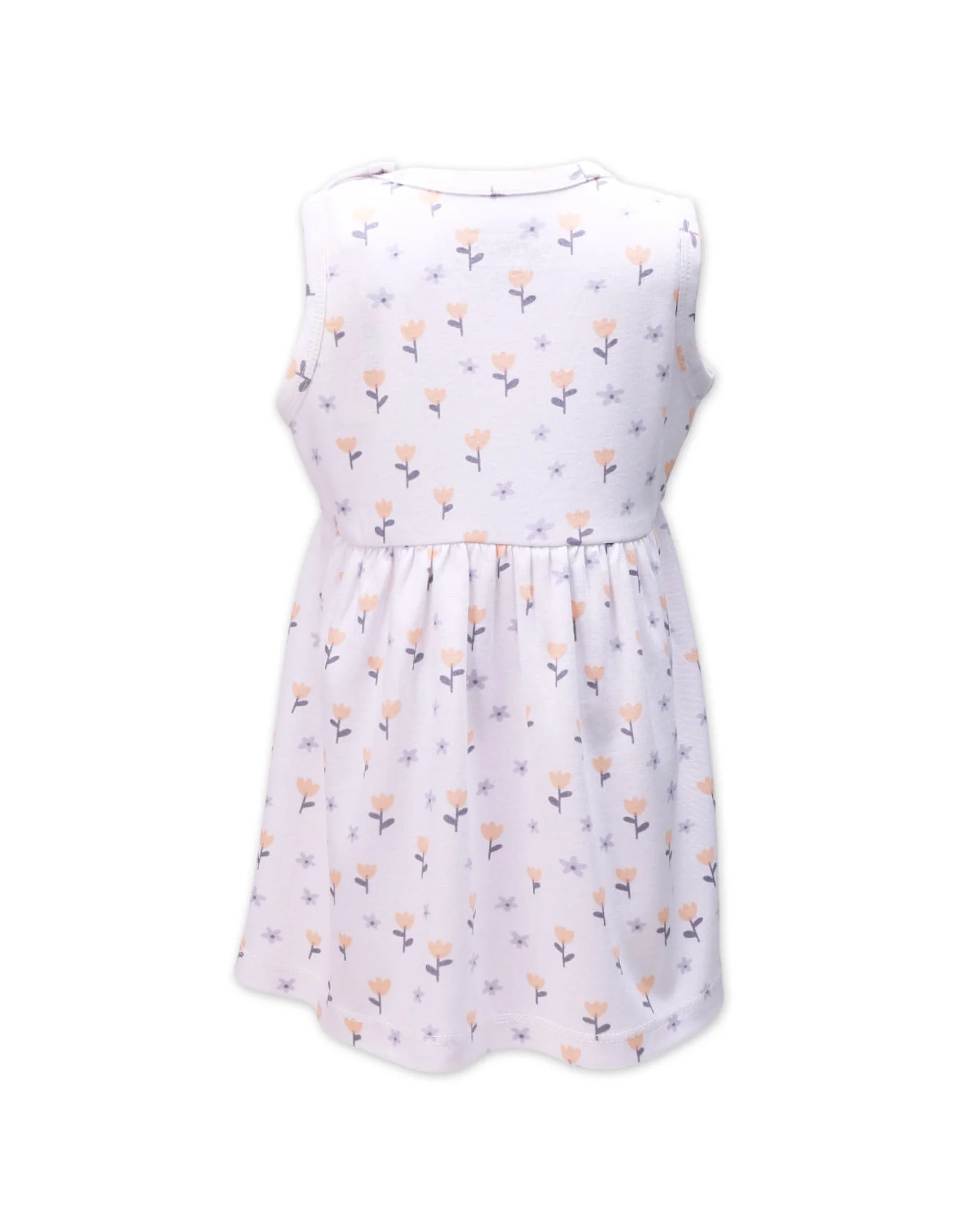 Zubaida's Sleeveless Floral Dress - Image 2
