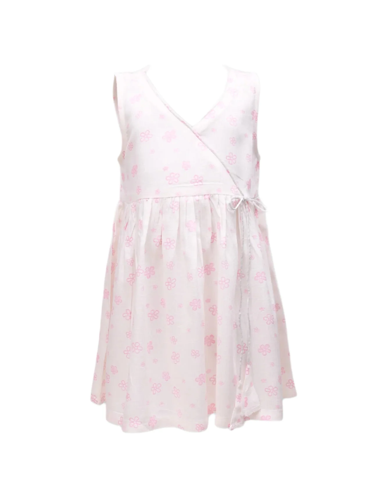 Zubaida's Sleeveless Floral Dress