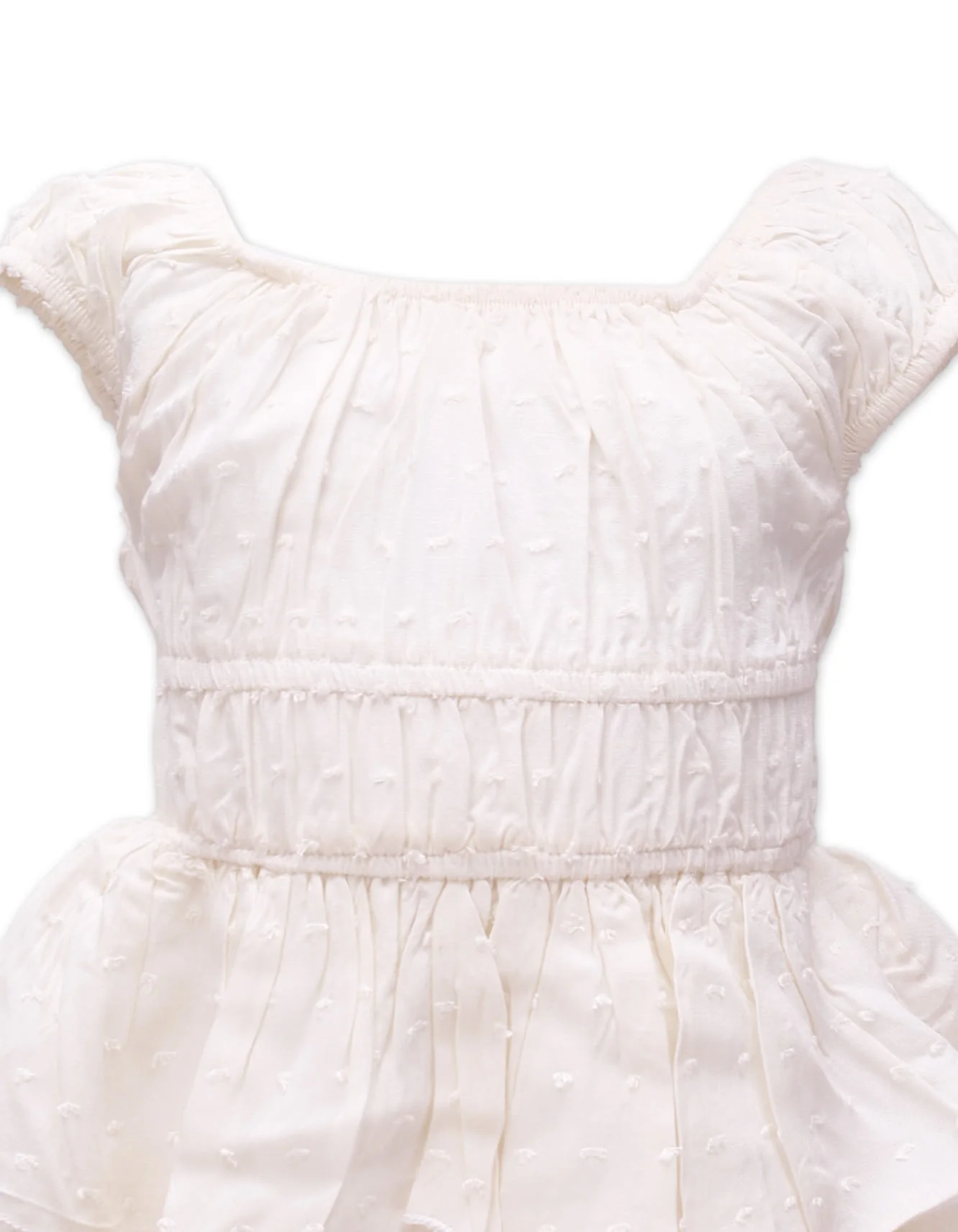 Zubaida's Sleeveless Multi Layered Ruffled Dress - Image 3