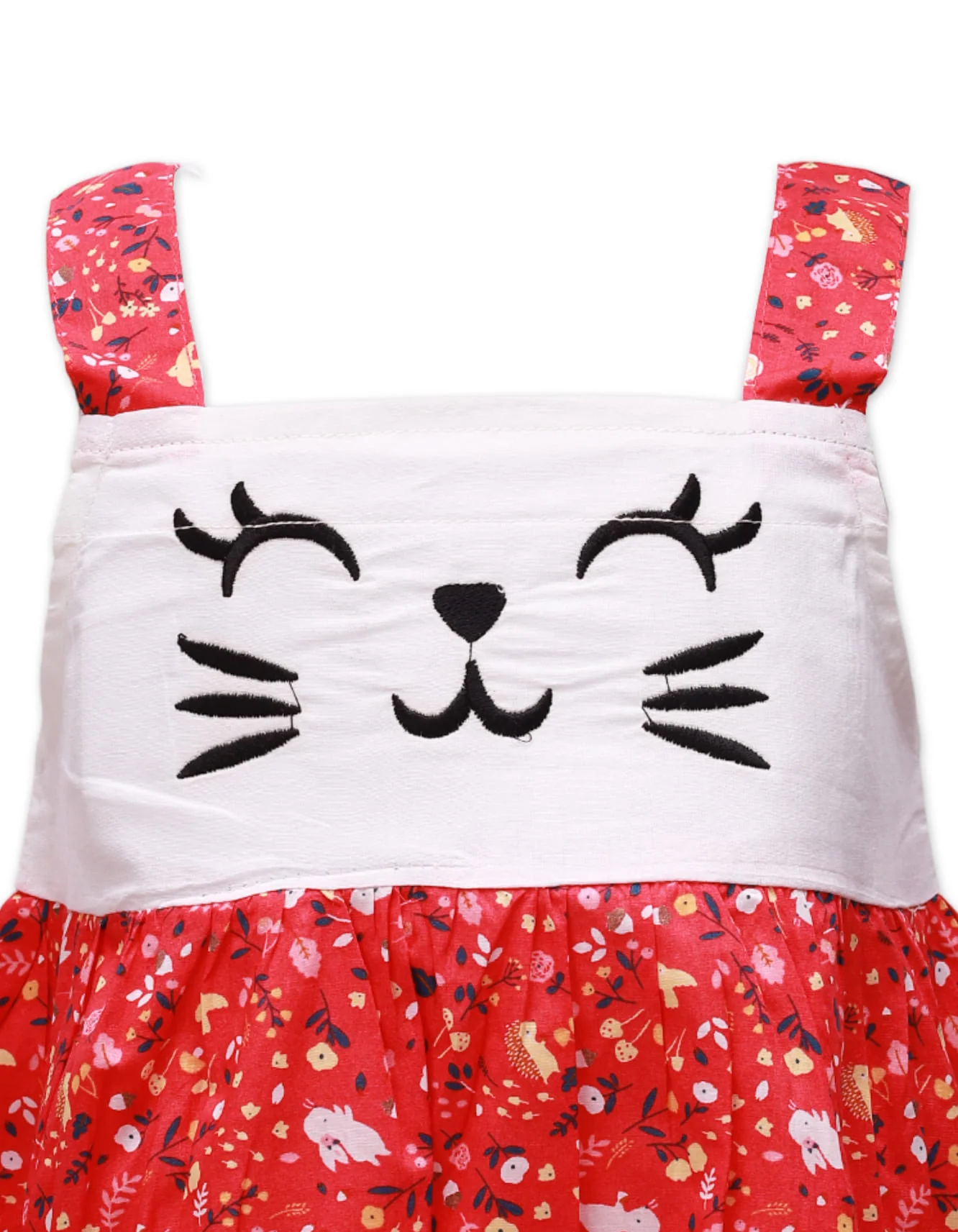 Zubaida's Sleeveless Playful Dress - Image 3