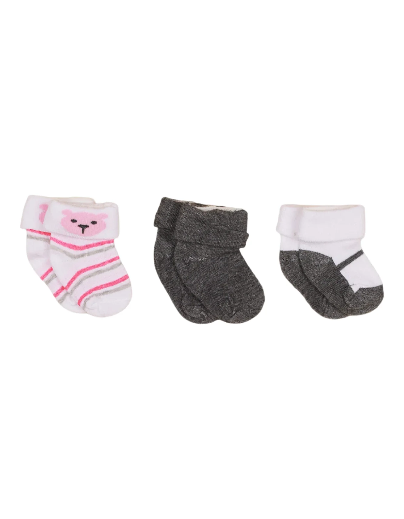 Zubaida's Socks - Pack of 3 (0-12 Months)