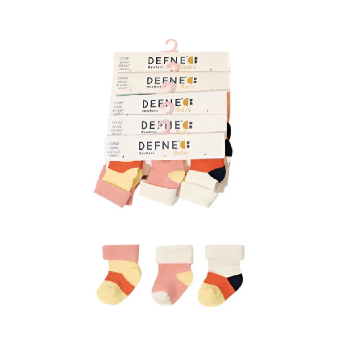 Zubaida's Socks - Pack of 3 ( new born )