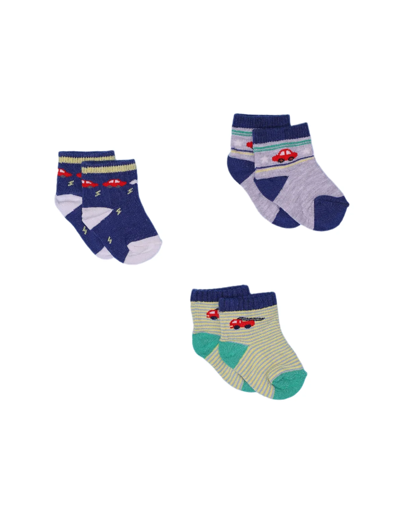 Zubaida's Socks - Pack of 3 ( new born )