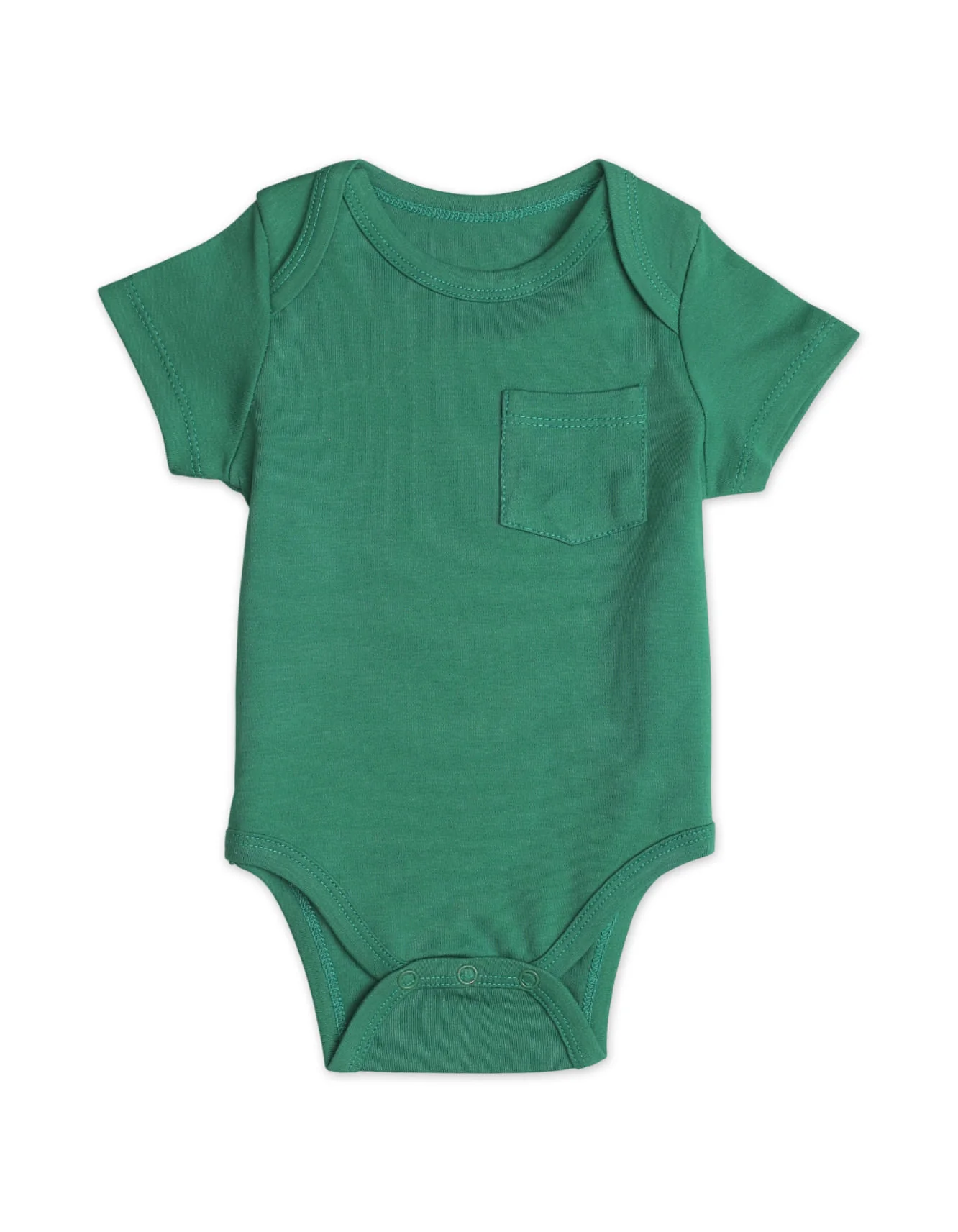 Zubaida's Soft & Comfortable Classic Front Pocket 2 Pcs Bodysuits - Image 4