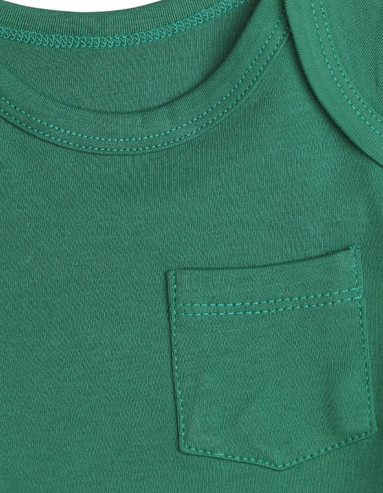 Zubaida's Soft & Comfortable Classic Front Pocket 2 Pcs Bodysuits - Image 3