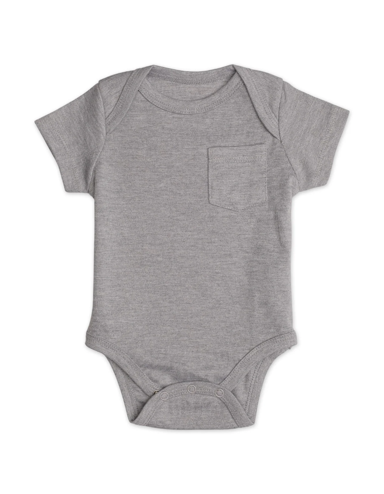Zubaida's Soft & Comfortable Classic Front Pocket 2 Pcs Bodysuits - Image 5