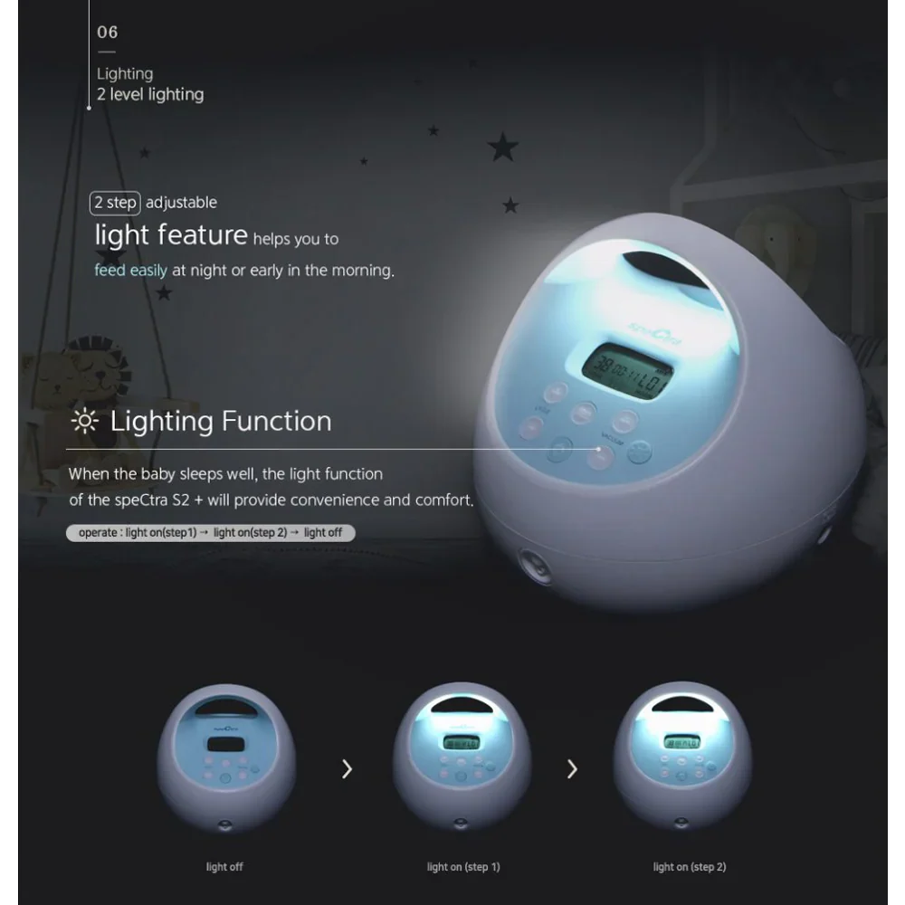 Spectra S1 Plus 1835902216642 Hospital Grade Double Electric Breast Pump at Zubaidas Official™ Pakistan - Image 7