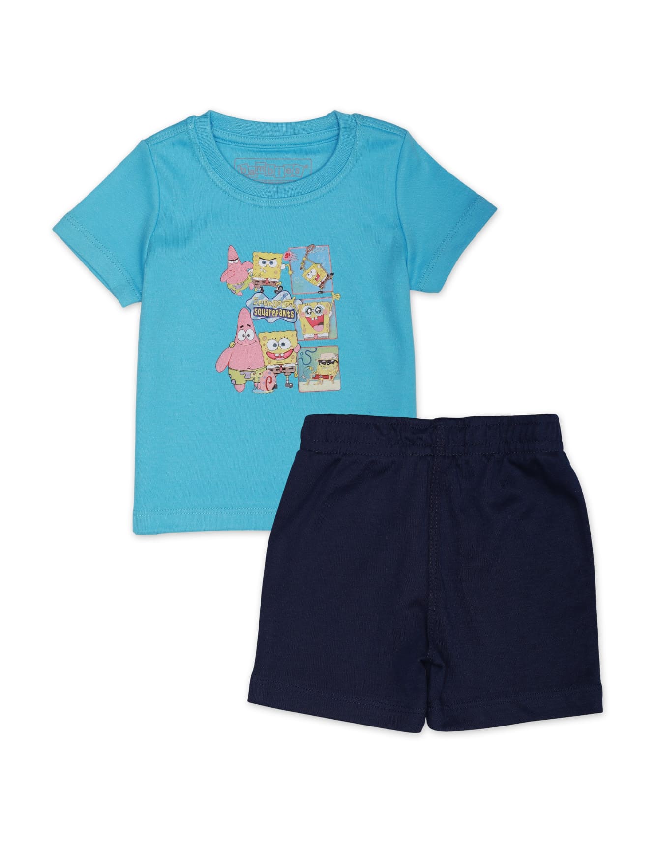 Zubaida's Spongebob 2 Pcs Suit Set