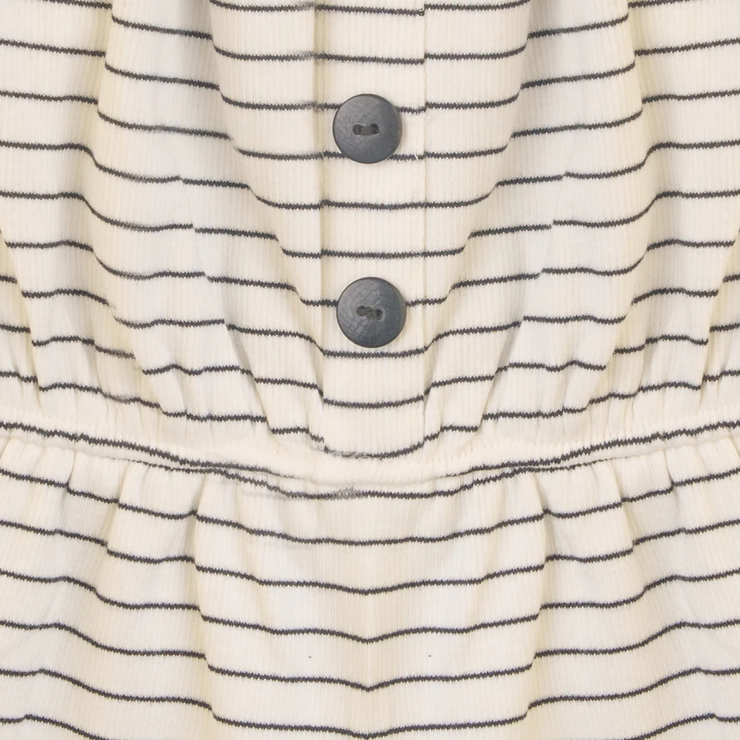 Zubaida's Chic Striped Cold-Shoulder Jumpsuit - Image 3