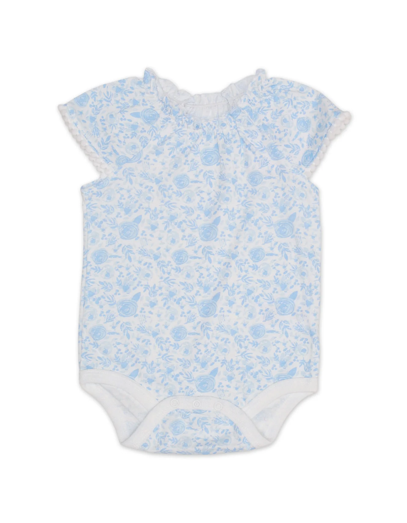 Zubaida's Stylish 3 Pcs Bodysuit Set with a coordinating Headband - Image 2