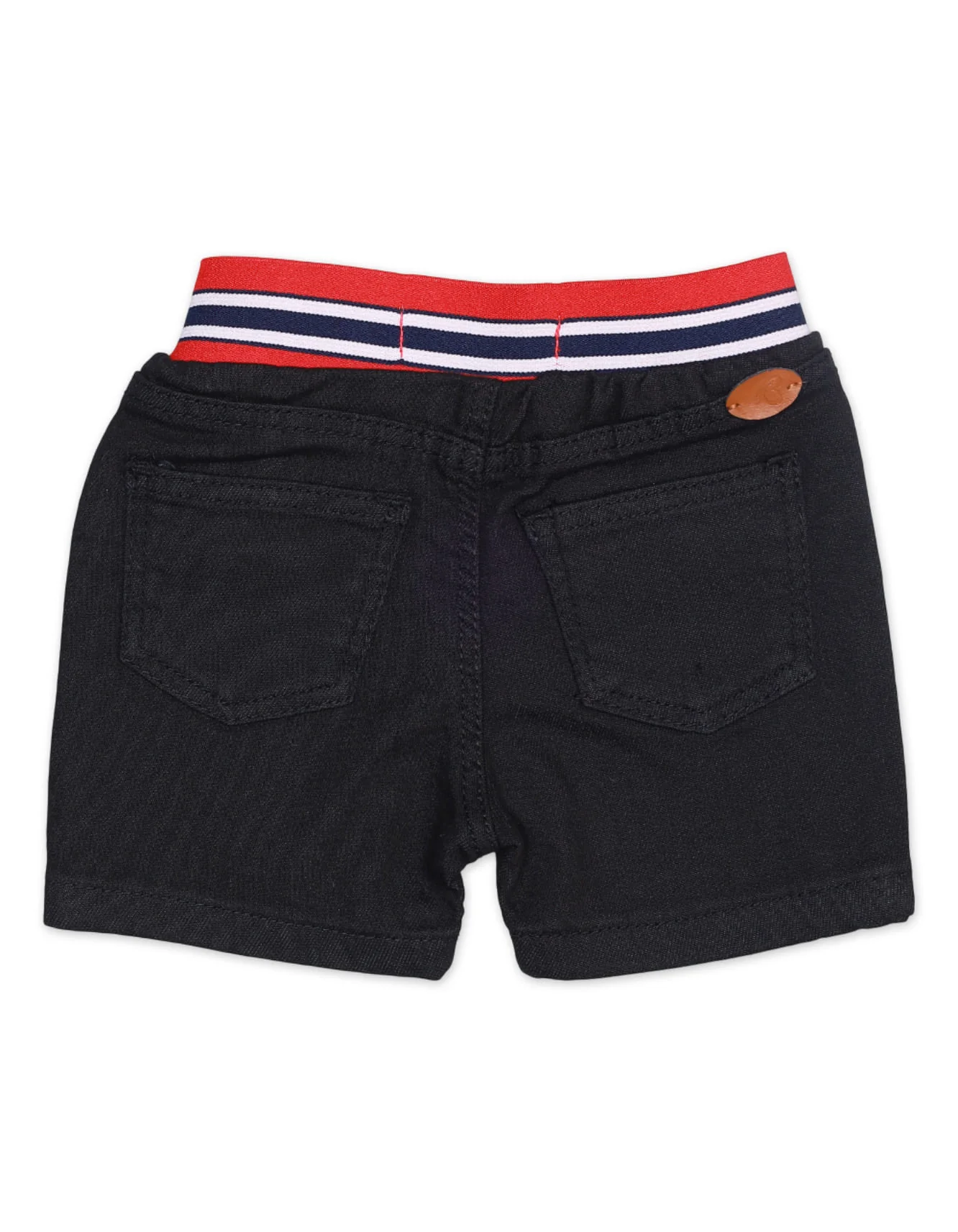 Zubaida's Classic Comfortable Waistband Denim Shorts - Image 2