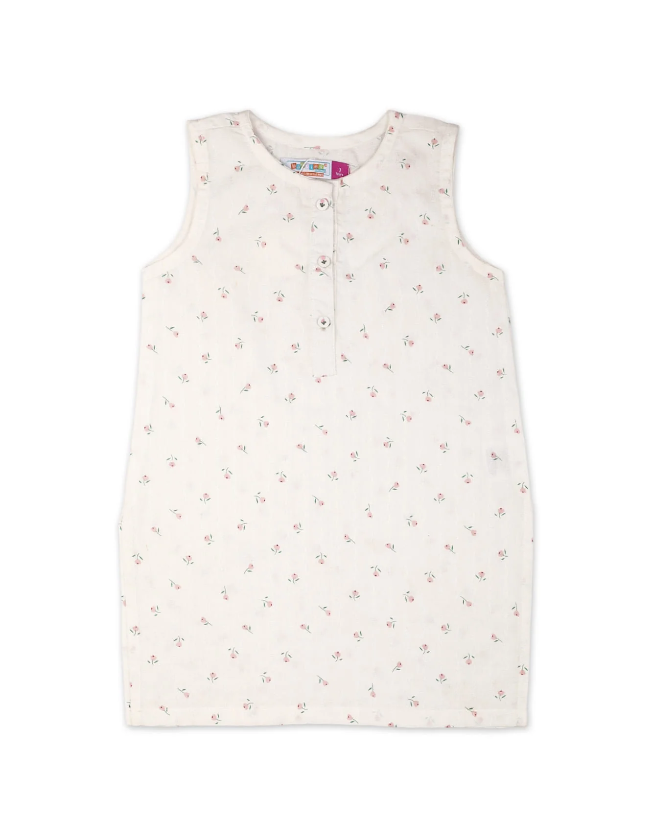 Zubaida's Sleeveless "Sweet Daisy Dreams" Co-Ord Set - Image 2
