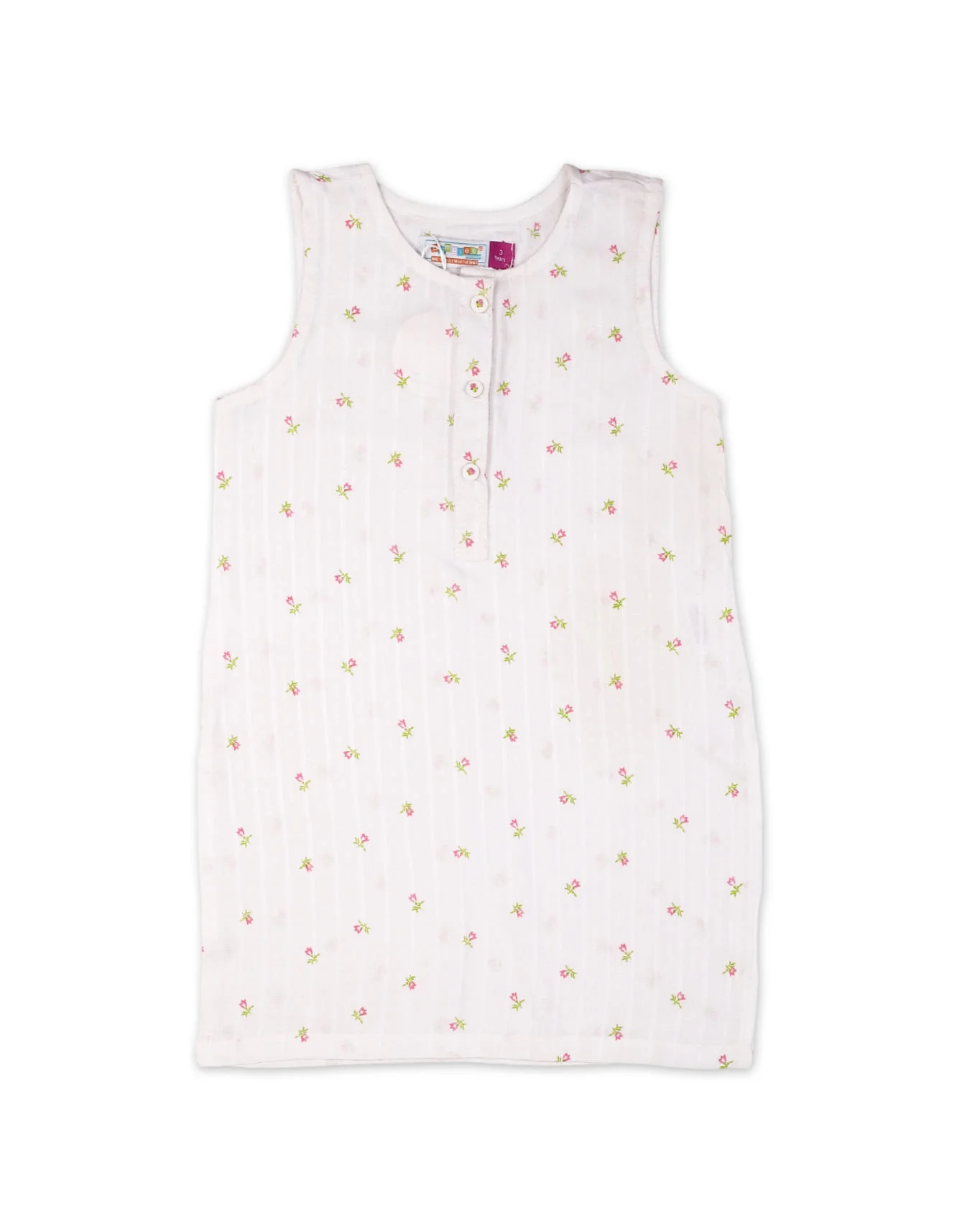 Zubaida's Sleeveless "Rosy Reverie" Co-Ord Set - Image 2