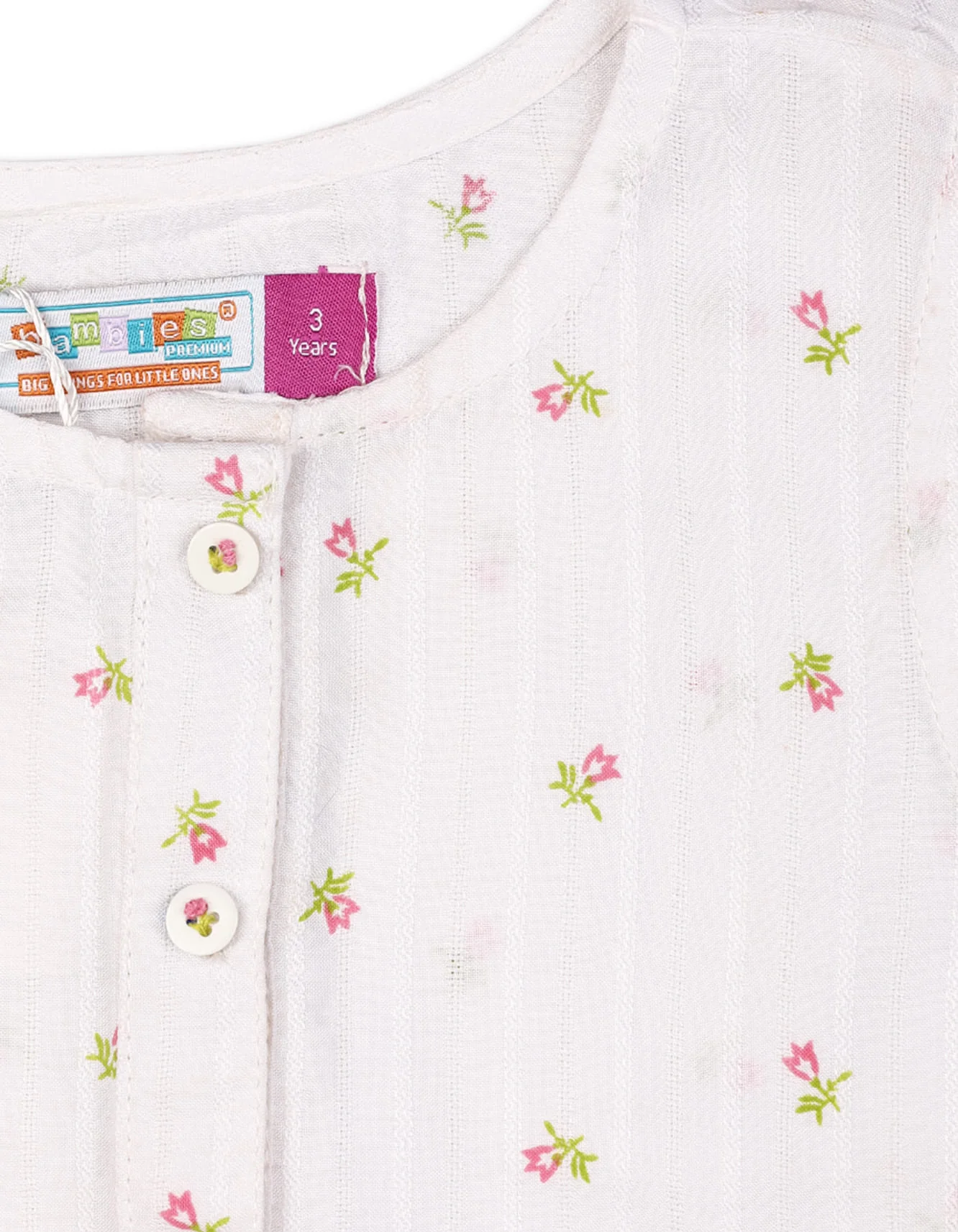 Zubaida's Sleeveless "Rosy Reverie" Co-Ord Set - Image 4