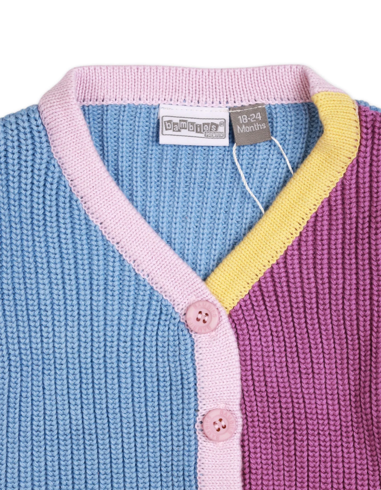 Zubaida's Sweater Color-Blocked Design - Image 3