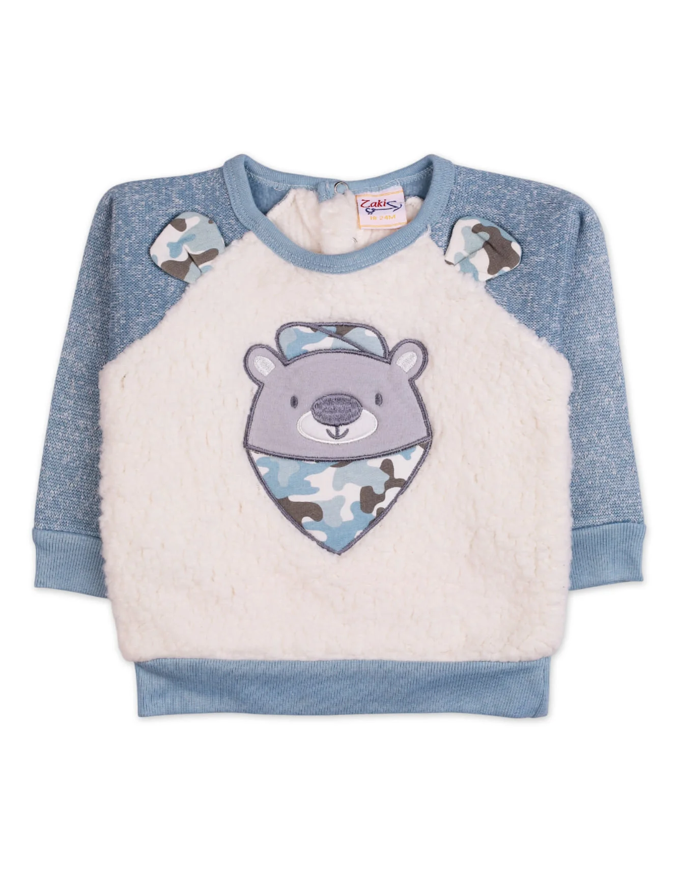Zubaida's Sweatshirt Bear Face
