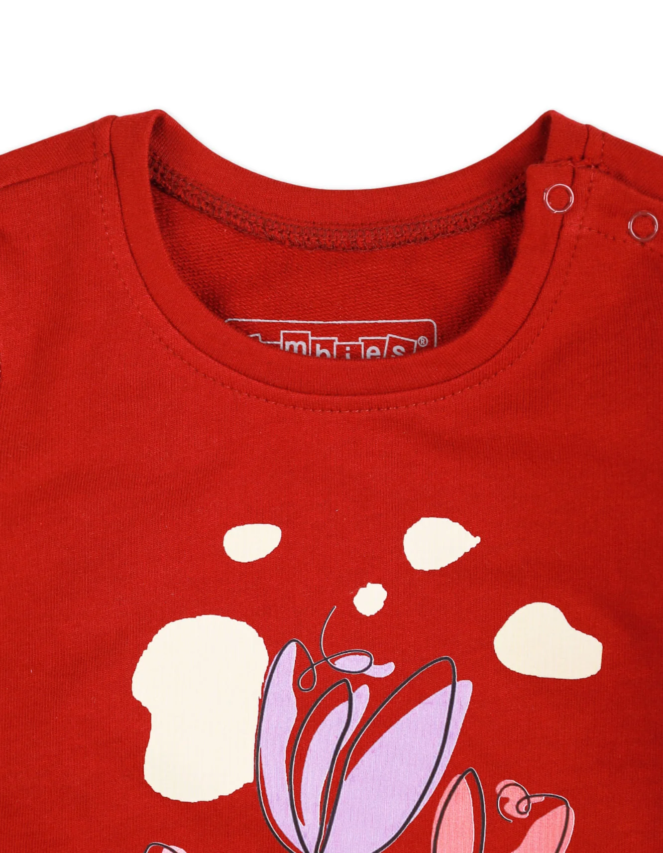 Zubaida's Sweatshirt Tulips - Image 3