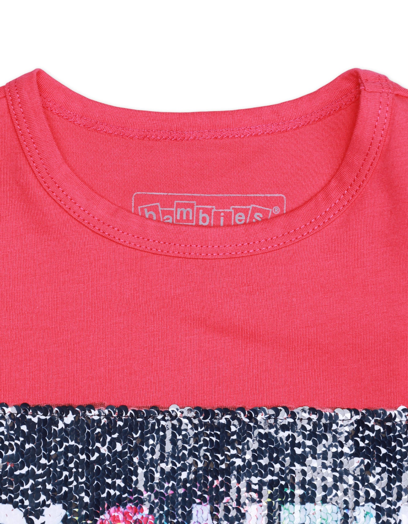 Zubaida's Vibrant Sparkly Sequin T-Shirt - Image 3