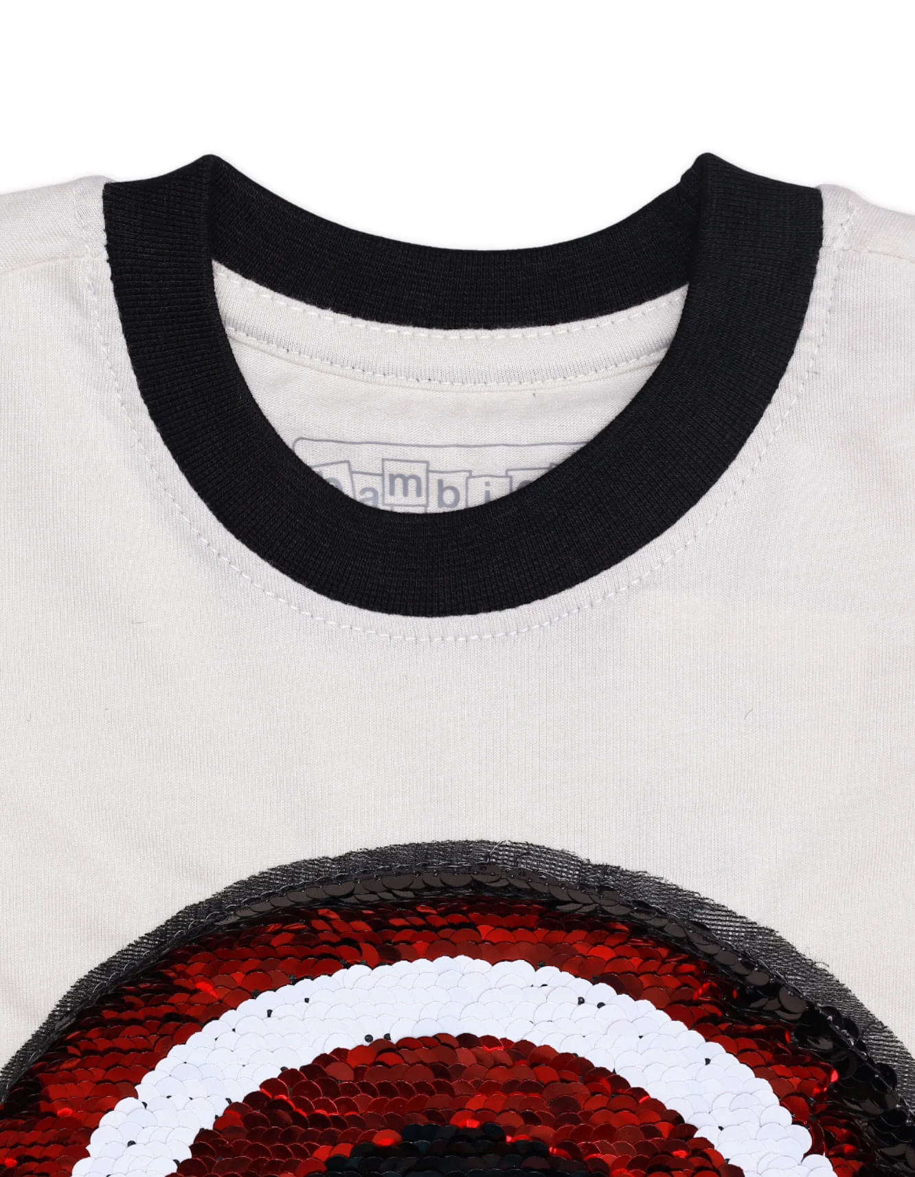 Zubaida's Captain America Sequin T-Shirt - Image 3