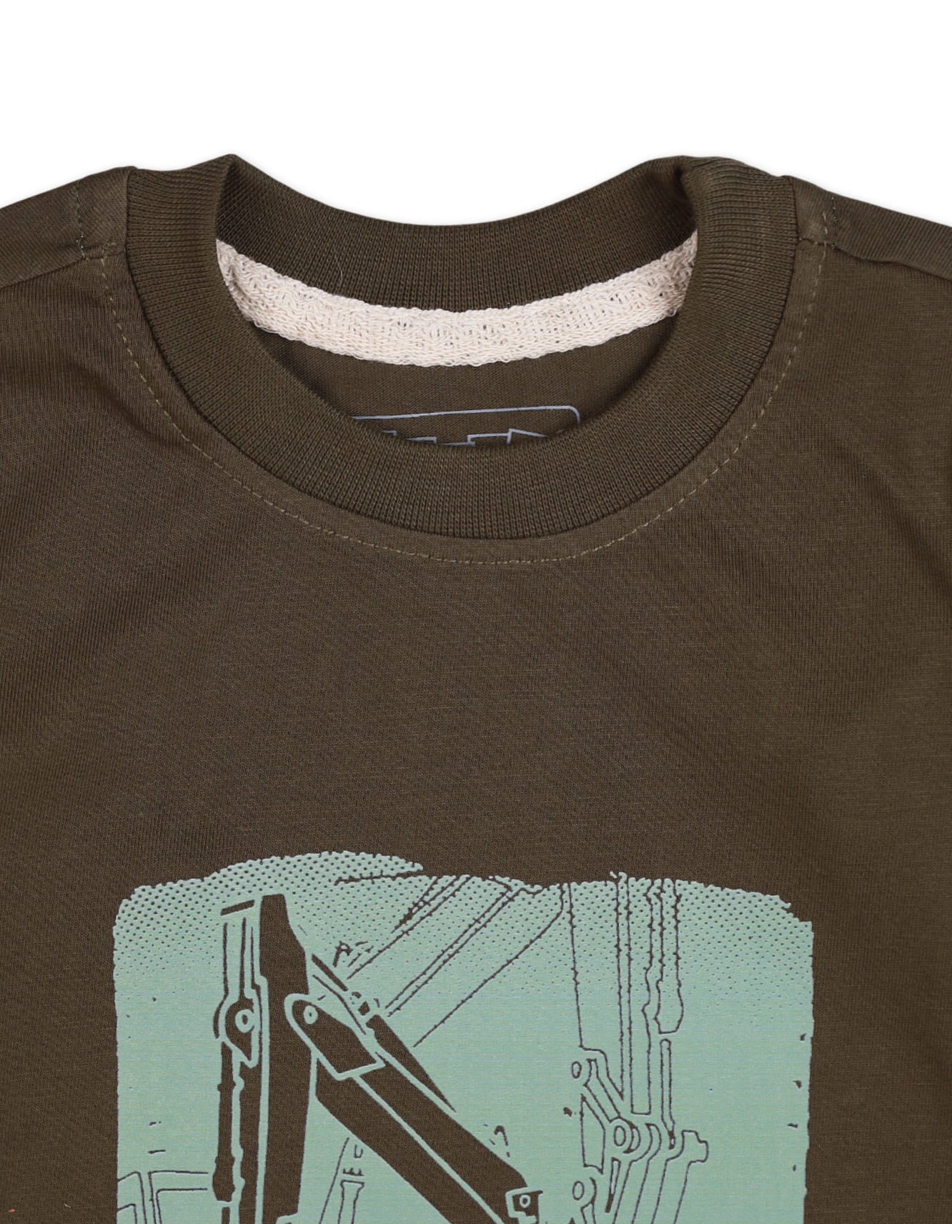 Zubaida's T-Shirt Full Sleeves Construction Worker - Image 3