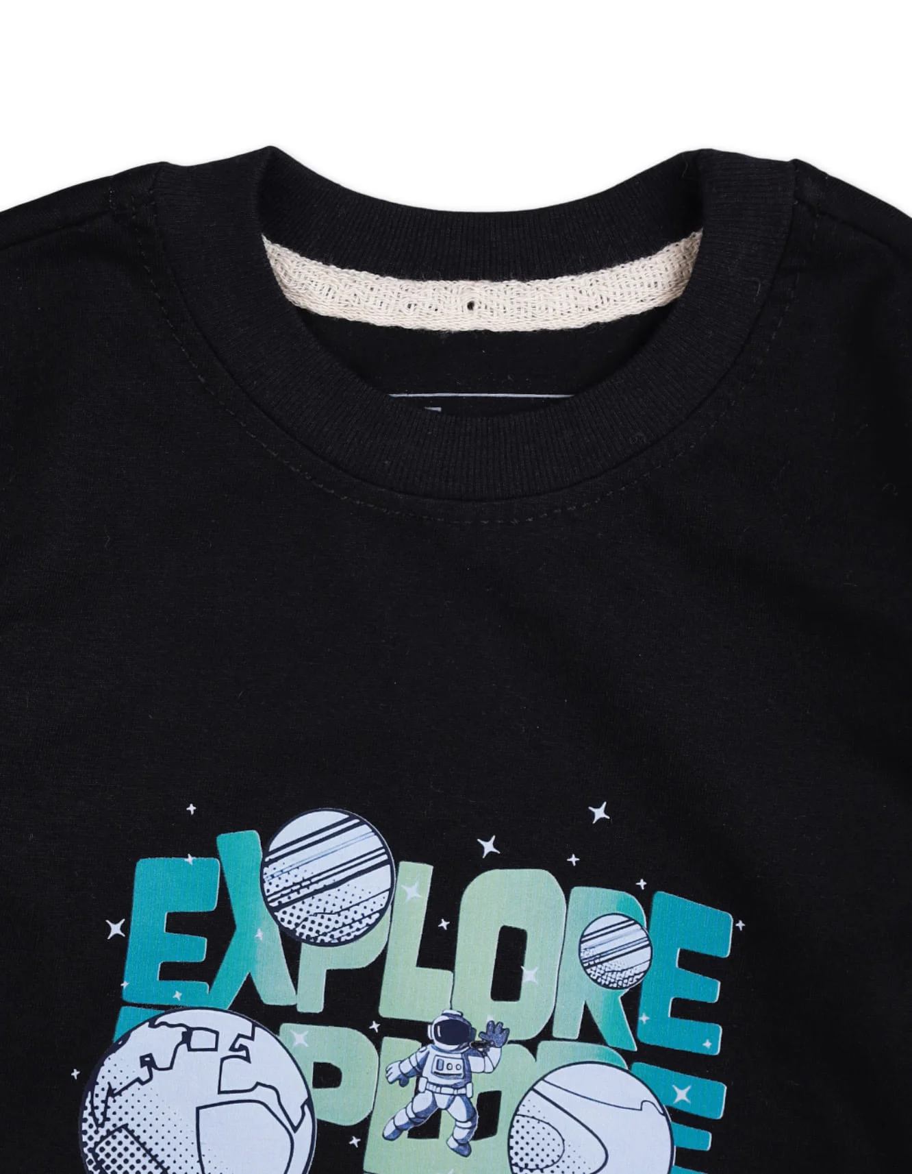 Zubaida's T-Shirt Full Sleeves Space Explorer - Image 3