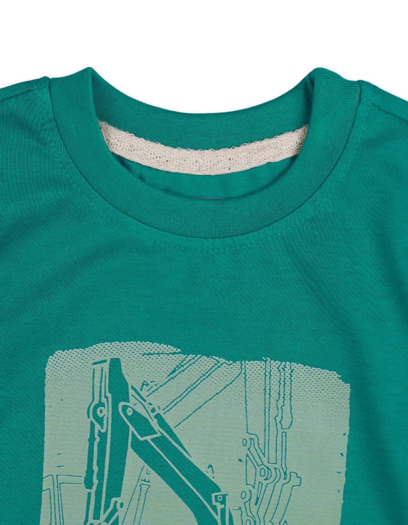 Zubaida's T-Shirt Full Sleeves Construction Worker - Image 3