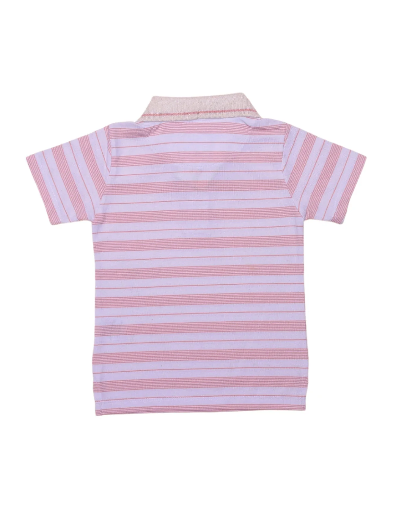 Zubaida's Striped Polo T Shirt - Image 2