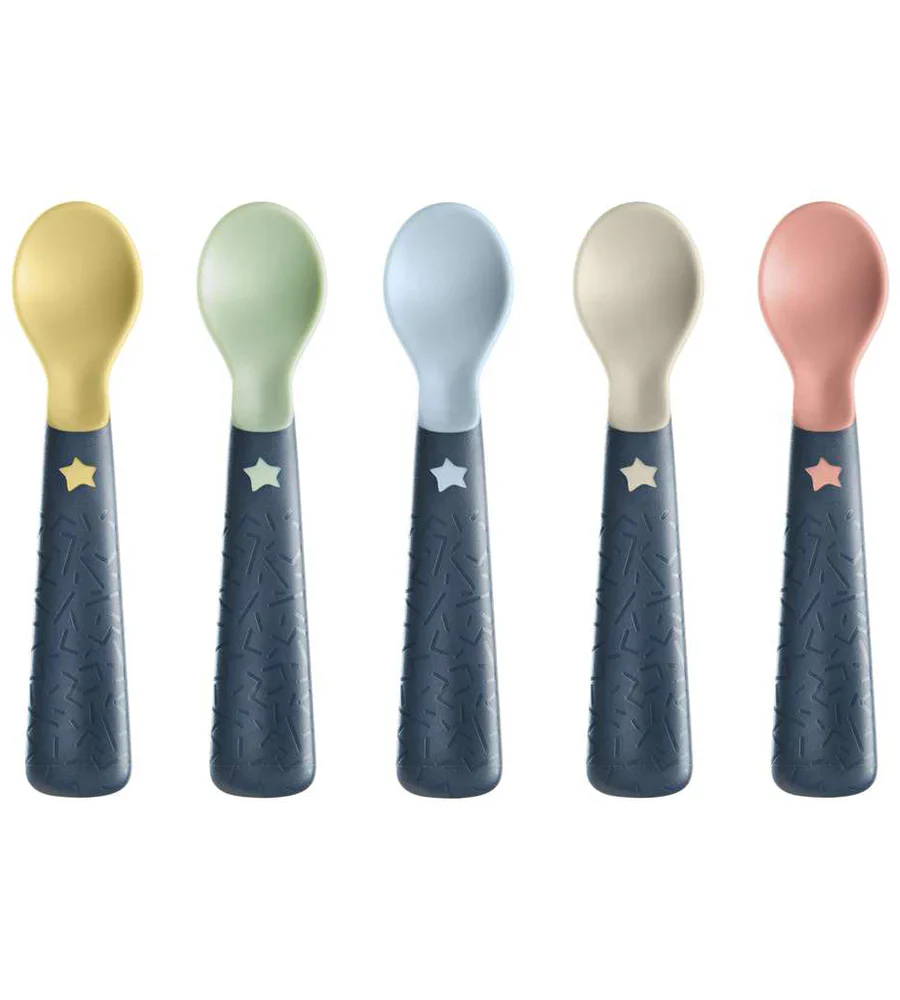 Tommee Tippee Softee Weaning Spoons 5 Pieces TT 447189 at Zubaidas Official™