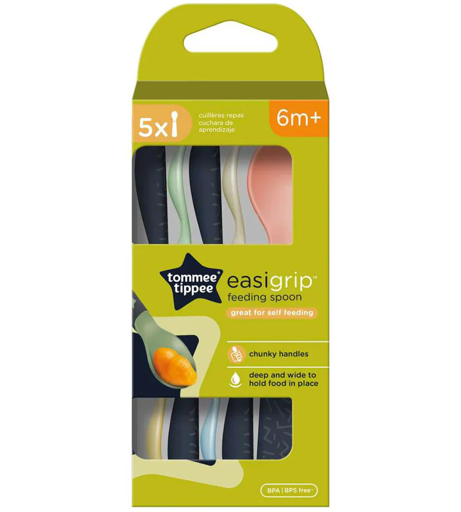 Tommee Tippee Softee Weaning Spoons 5 Pieces TT 447189 at Zubaidas Official™ - Image 2