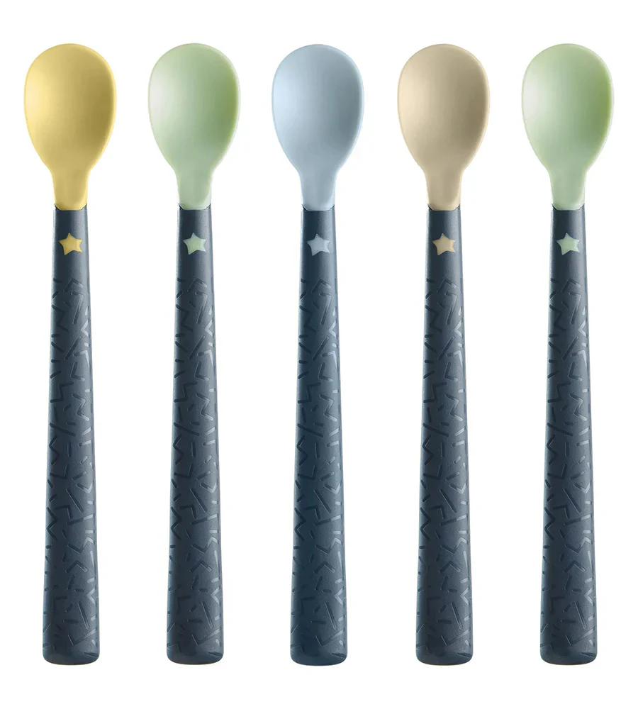 Tommee Tippee Softee Weaning Spoons 5 Pieces TT 447196 at Zubaidas Official™