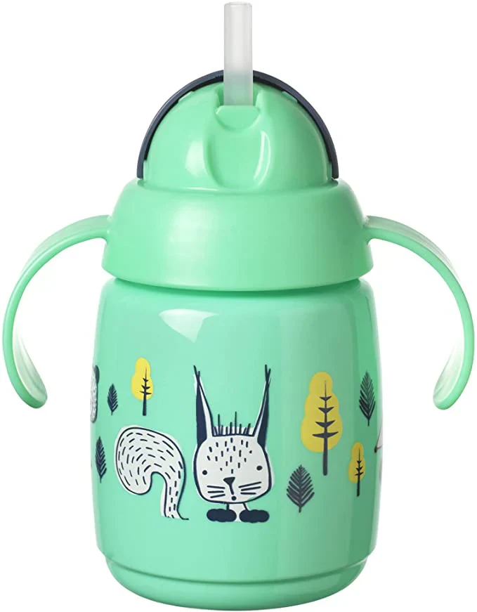 Tommee Tippee Trainer Straw Cup Green 300 ML TT 447830 at Zubaidas Official™ Pakistan - Image 4
