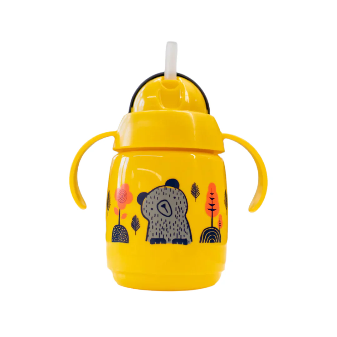 Tommee Tippee Trainer Straw Cup Yellow 300 ML TT 447831 at Zubaidas Official™