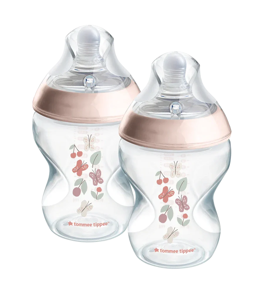 Tommee Tippee Natural Start Decor PP Bottle with M Teat 260 ML Pack of 2 TT 423916 at Zubaidas Official™
