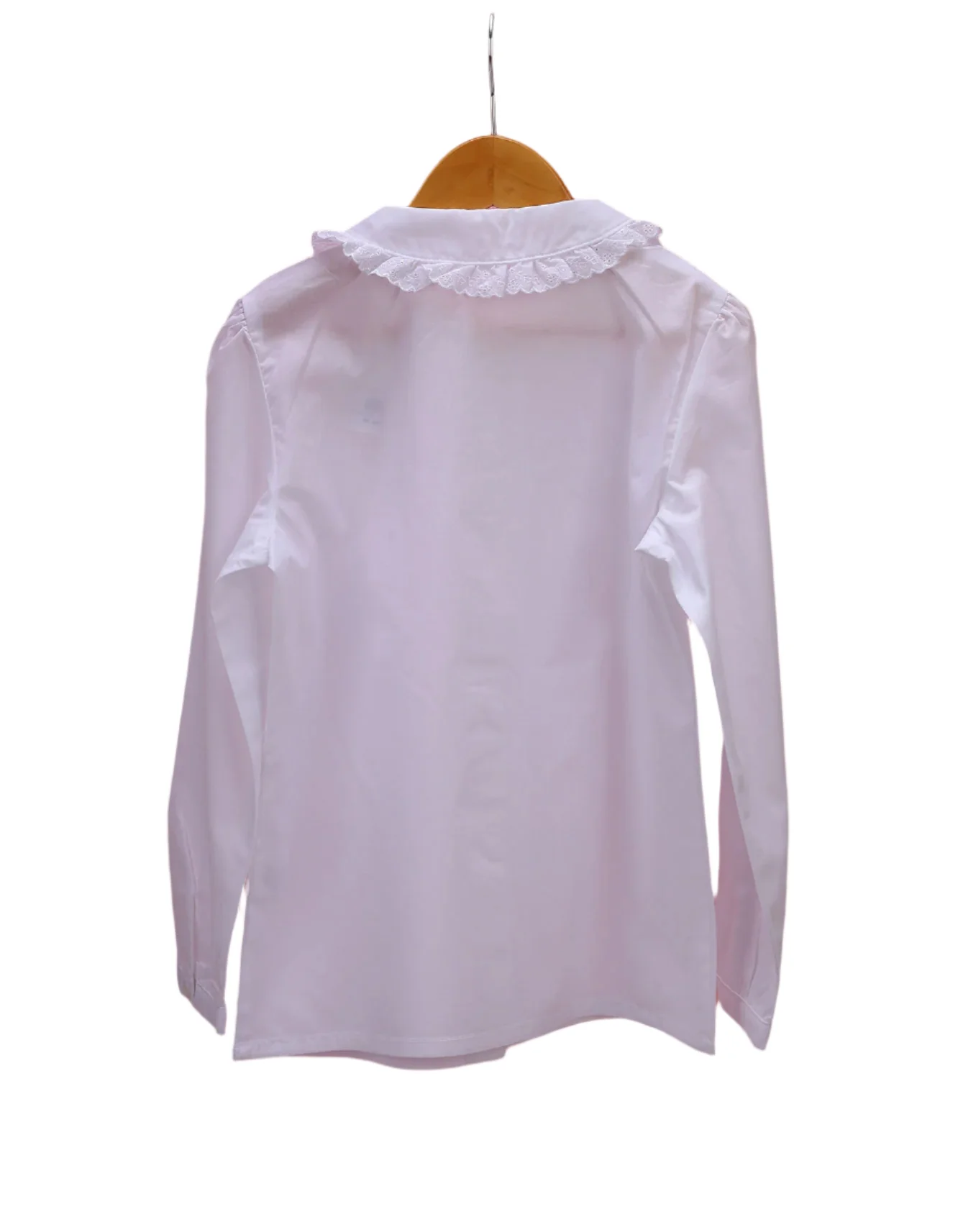Zubaida's Top Peter Pan Collar With Lace Trim - Image 2