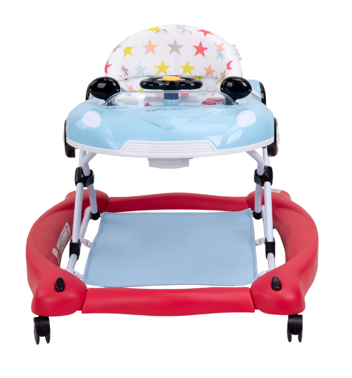 Zubaida's Ultimate Premium Bambies® 5-in-1 Baby Walker with Detachable Activity Tray, Rocker, Push-Behind, Padded Seat and Feeding Tray Functions - Image 2