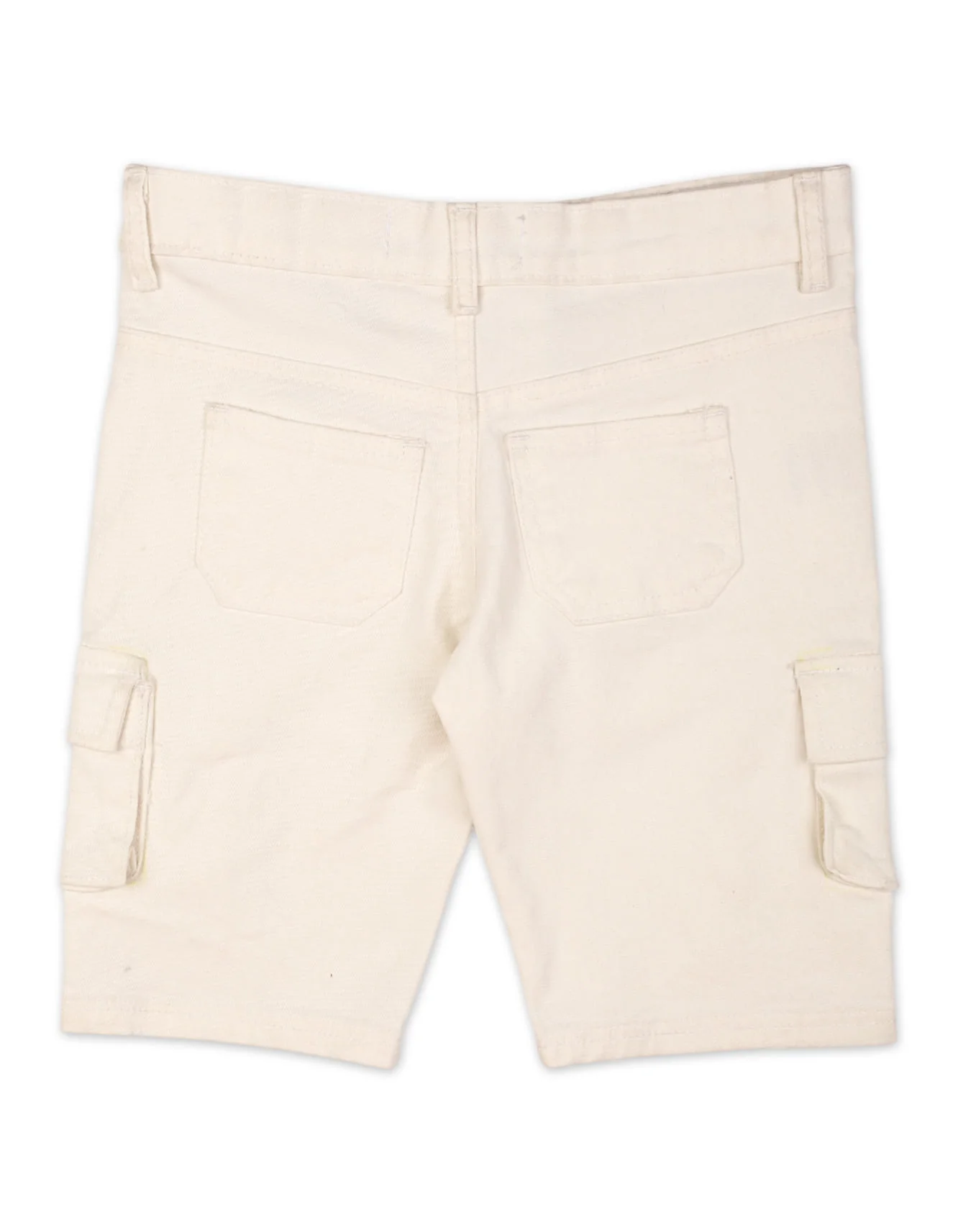 Cargo Shorts Off White Explorer's Essential at Zubaidas Official™ Pakistan - Image 2