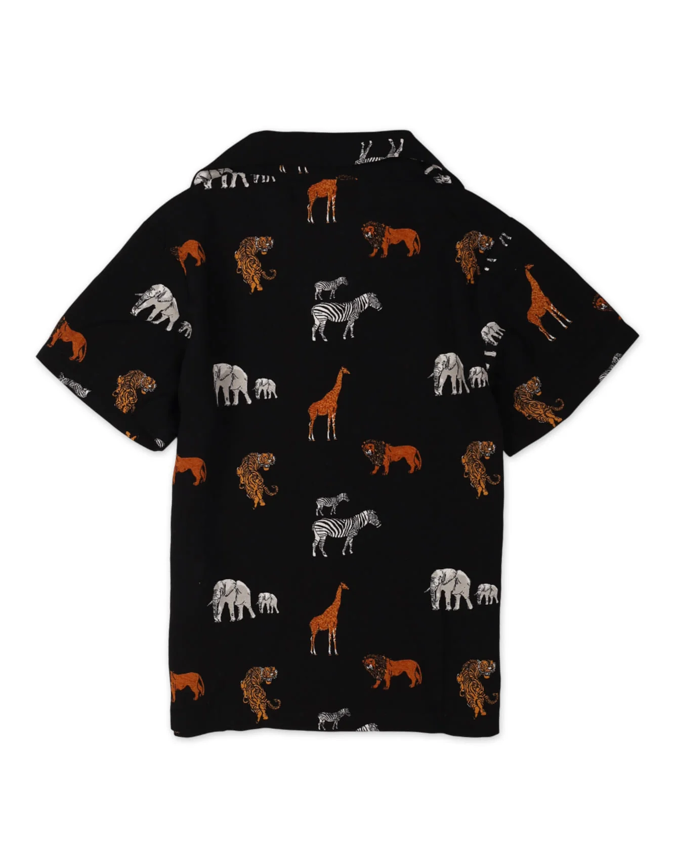 Zubaida's Vibrant "Wildlife Safari" Button-Down Shirt - Image 3