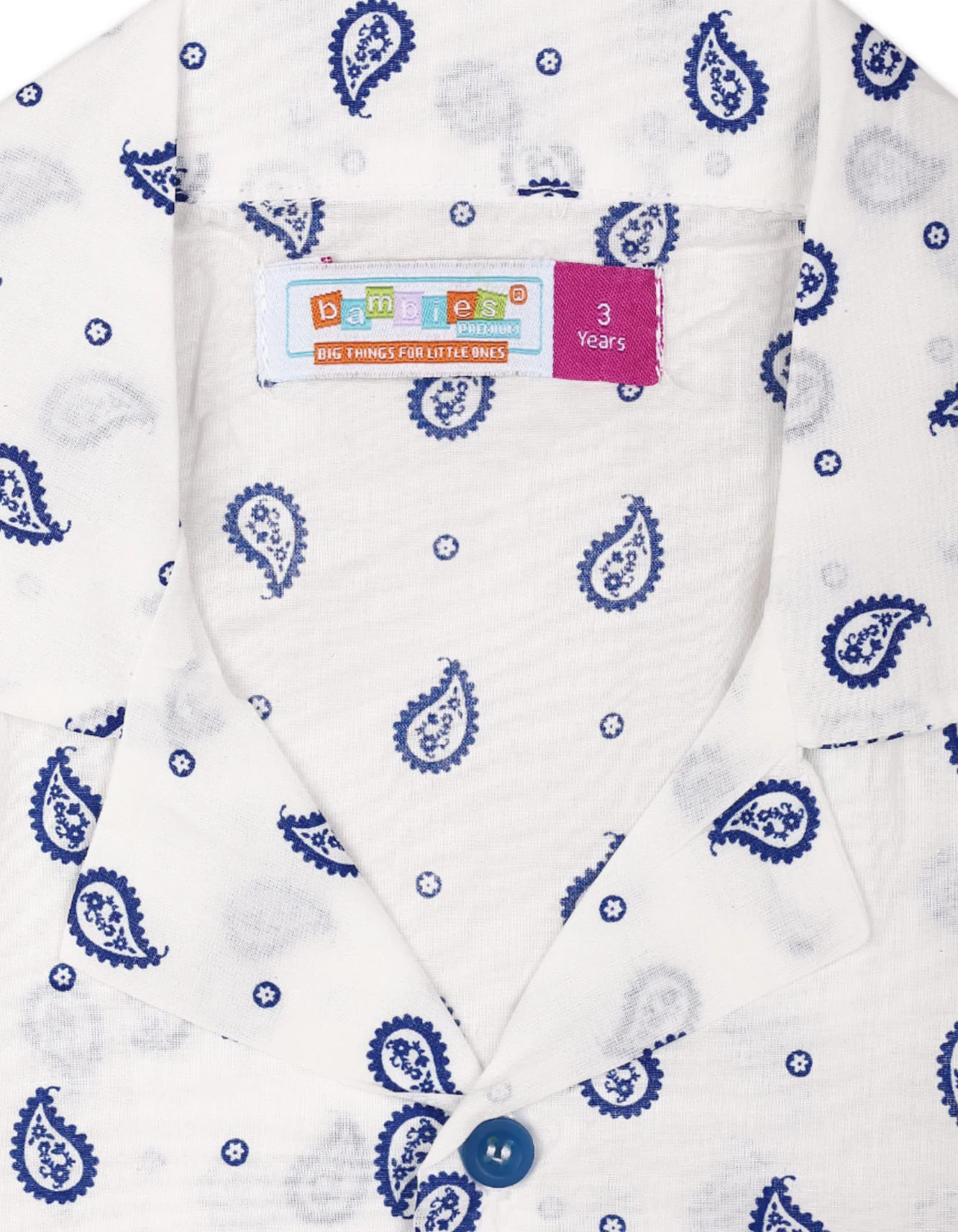 Zubaida's Vibrant "Paisley Breeze" Button-Down Shirt - Image 2